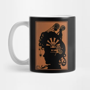 Halloween Victorian Silhouette - Halloween Mug